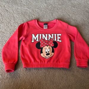 Minnie Mouse Kids Sweatshirt 6t